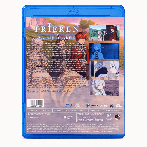 frieren series blu-ray